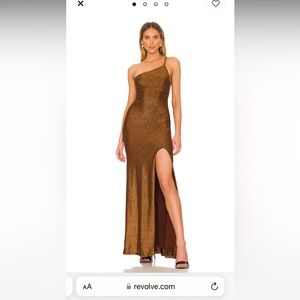 Auburn Gown in Copper MISHA